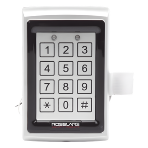 ROSSLARE SECURITY PRODUCTS ACQ-44 – Teclado Antivandálico Autónomo / 500 Usuarios / IP65 / Lector Proximidad / Doble Salida con Monitoreo / Activación 01 a 99 s