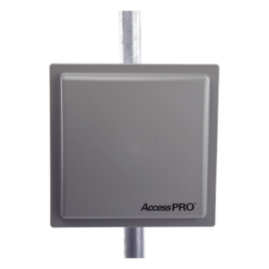 ACCESSPRO PRO-12RF – Lector RFID UHF / Alcance Ajustable 3 - 12 m (9.8 - 39.4 ft) / Frecuencia 902-928 MHz FHSS / Antena Integrada 12 dBi / Salida Wiegand 26 Bits / TCP-IP / Control de Acceso Vehicular