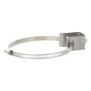 SYSCOM TOWERS SOA-385-060 – Adaptador de Separación y Sujeción / Orificio Roscado 3/8 in / Abrazadera 5 a 6 in / Acero Inoxidable 304 / Kit 10 Piezas