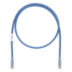 PANDUIT UTP6AX10BU – Cable de Parcheo UTP / Cat6A / 24 AWG / CM / 3.05 m (10 ft) / Azul