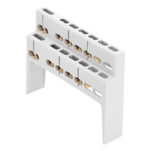CHINT BC40M08 – Soporte para Barra de Conexión / 8 Módulos / 8+2 Entradas / IP40 / 230/400V AC