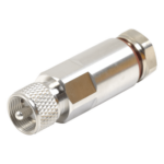 RF INDUSTRIES,LTD RFU-502-H1 – Conector UHF Macho / PL-259 / Cable HELIAX 1/2" / Tipo Rosca / Frecuencia 0-300 MHz / Teflón PTFE