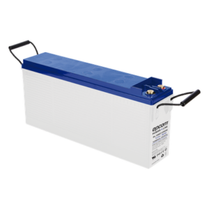 EPCOM POWERLINE PL100D12SIDE – Batería de Ciclo Profundo AGM-VRLA / 12V 100Ah (10h) / Placas Gruesas Alta Densidad / Carcasa Ignífuga UL94-V0 / Terminal M8 / Baja Autodescarga / 1620A Cortocircuito