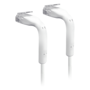 UBIQUITI U-CABLE-PATCH-1M-RJ45 – Cable Patch Cat6 / Ultra Delgado 3mm / 1 Metro (3.28 Pies) / RJ45 Flexible / PoE+++ / GbE / TPE / 30 AWG / UTP / FT-2