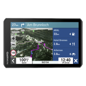 GARMIN 10-02781-00 – Navegador GPS para motocicleta / Pantalla 6" (15,2 cm) / Resistente IPX7 / Garmin Adventurous Routing / Mapas 3D globales / Wi-Fi y Bluetooth