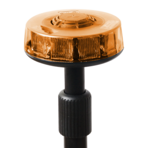 FEDERAL SIGNAL CO-400-A – Luz telescópica trasera ámbar con mástil de 3 secciones, 15 LEDs en tecnología SOLARIS