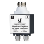 UBIQUITI AF-11-DUP-H – Duplexer / 11 GHz Banda Licenciada / Alta 10.940-11.200 GHz y 11.440-11.700 GHz / PoE 50VDC / SMA+N-Type / -40 a 55°C