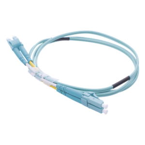 LINKEDPRO BY EPCOM LP-FOM4-LCLC-R01 – Jumper de Fibra Óptica / OM4 50/125 / LC-LC Dúplex / OFNR Riser / 2.0 mm / 1 m (3.28 pies)