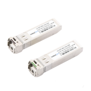 LINKEDPRO BY EPCOM LP-SFP-BD-10G-20 – Transceptor Óptico SFP+ Bidireccional / 10 Gbps / Monomodo 1270/1330 nm / Alcance 20 km (65,616 ft) / LC/UPC Simplex / DDM / Hot-Pluggable / 2 Piezas