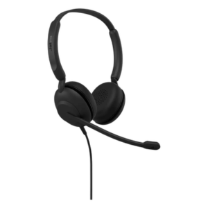JABRA EVOLVE10-DUO-USBA – Diadema USB-A / Audio Estéreo / Cancelación Activa y Pasiva de Ruido / Micrófono MEMS Dual / Indicador de Ocupado