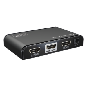 EPCOM TITANIUM TT-312-V2.0 – Divisor (Splitter) HDMI 4K de 1 entrada a 2 salidas / Soporta 4K×2K / HDMI 2.0 /  HDCP 2.2 / HDMI 3D / Longitud del cable de Entrada ≤30m, Salida ≤25m / Divide 1 Entrada de video HDMI  a 2 Salidas de Video HDMI (Simultaneas).