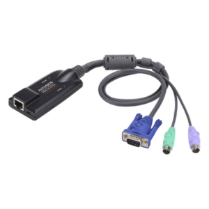 ATEN KA7120 – Adaptador KVM / DVI-USB / 2 Puertos / Selector Remoto / 0.15 kg / 3.54 x 1.69 x 0.86 in