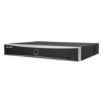 HIKVISION DS-7608NXI-K1(E) – NVR IP / 8 Canales / 12 Megapixel (4K) / AcuSense / Reconocimiento Facial 20,000 Rostros / 1 Bahía HDD 16 TB / HDMI 4K
