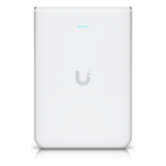 UBIQUITI U7-PRO-WALL – Punto de Acceso Wi-Fi 7 / Tribanda 2.4/5/6 GHz / 10.688 Gbps / 6 Flujos Espaciales / 2.5 GbE / Cobertura 140 m (459.3 ft) / 300+ Clientes