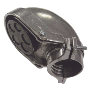 HUBBELL HUB-2406 – Mufa Tipo Abrazadera / Aluminio / 1 1/2 in / UL 514B / 111.12 x 95.25 x 82.55 mm / 0.33 kg