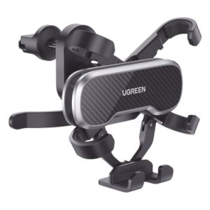 UGREEN 80871 – Soporte de Automóvil para Rendija de Ventilación |  Tecnología Gravity | Rotación de 360° | Suspensión por Gancho | Pinzas de Goma | Compatible con Rejilla de Ventilación Horizontal y Vertical.