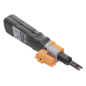 TEMPO PA3596 – Herramienta de Impacto Punchdown / LED 2200 mcd / Fuerza Ajustable 27.5-37.5 lbs / Compatible Cat.6 23 AWG / Mango Ergonómico