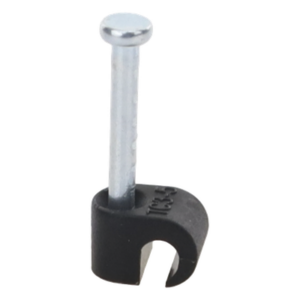 THORSMAN TC3-5RC – Grapa para Fibra Óptica / Clavo Integrado 19.1 mm / Polipropileno UV / Rango Térmico -10°C a +120°C / 100 Piezas