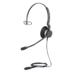 JABRA BIZ-2300-MONO-QD – Auriculares para Contact Center / Mono / QD / Cancelación de Ruido / HD Voice / 49 g