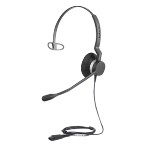 JABRA BIZ-2300-MONO-QD – Auriculares para Contact Center / Mono / QD / Cancelación de Ruido / HD Voice / 49 g
