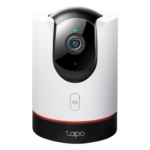 TP-LINK TAPO-C225 – Cámara IP Pan/Tilt / 2K QHD 2688 × 1520 px / Wi-Fi 6 / Visión Starlight F1.6 / Detección IA Personas-Mascotas-Vehículos / Audio Bidireccional / Privacidad Física / microSD 512 GB