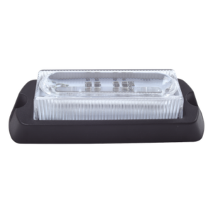 EPCOM INDUSTRIAL SIGNALING X13-R – Luz Auxiliar Ultra Brillante / 4 LEDs / Rojo / 10-30VCC / 23 Patrones / 3.9 x 1.3 x 1.0 in