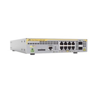 ALLIED TELESIS AT-X230-10GP-R-10 – Switch PoE+ Capa 3 / 8 Puertos Gigabit PoE+ / 2 SFP / 30W por Puerto / Sin Ventilador