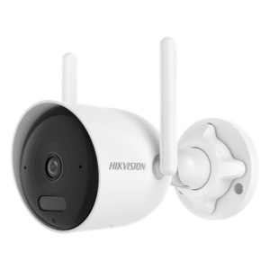 HIKVISION DS-2CFW04 – Cámara Bala IP / 4 Megapixel / Dual Light 30 m (98.4 ft) / Wi-Fi / AcuSense / Audio Bidireccional / IP66