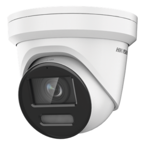 HIKVISION DS-2CD3387G2-LSU(C) – Turret IP 8 Megapixel / Imagen a color 24/7 / Lente 2.8 mm / Micrófono Integrado /Luz Blanca 40 mts / Exterior IP67 / Micrófono Integrado / WDR 130 dB / Entrada y salida de Audio y Alarma / Onvif / MicroSD