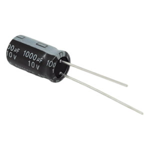 SYSCOM PARTS 1000M0010V – Capacitor Electrolítico Radial / 1000 µF / 10 V / Tolerancia ±20% / -40 °C a +85 °C