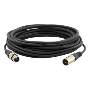 KRAMER C-XLQM/XLQF-75 – Cable Estilo Quad XLR | Construcción Cuádruple | Cancelación de Ruido | Super Flexibilidad | Aislamiento XLPE | 75 pies/22.86 mts
