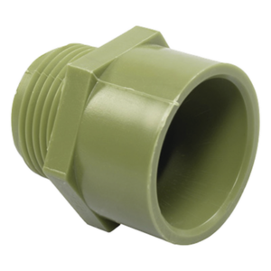 AMANCO-WAVIN ATUP-12-CON – Conector para Tubería Conduit Pesado / 1/2" (13 mm) / PVC Rígido / Autoextinguible / Norma NMX-E-012