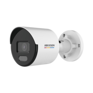 HIKVISION DS-2CD1027G0-L(C) – Bala IP 2 Megapixel / Imagen a Color 24/7 / PoE / Lente 2.8 mm / Luz Blanca 30 mts / Exterior IP67 / dWDR / ONVIF