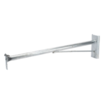 LINKEDPRO BY EPCOM LP-BDE0100 – Brazo de Extensión para Fibra Óptica / 100 cm (3.28 ft) / Acero Galvanizado por Inmersión en Caliente / 4.1 kg / ADSS/Mini-ADSS / Compatible con Herrajes Tipo J