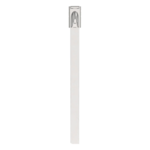 PANDUIT MLT1S-CP316 – Cincho de Acero Inoxidable / 316 Estándar / 127 mm (5.0 in) largo x 4.6 mm ancho / 100 Piezas / Cierre Automático de Acceso Ancho / Bordes Redondeados