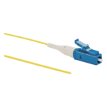 PANDUIT NKFP91BN1NNM001 – Pigtail de Fibra Óptica / LC Simplex / Monomodo OS2 9/125 / 900um / 1 Metro (3.28 Pies) / Amarillo