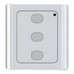 ACCESSPRO ACCESSWS01 – Control Remoto Inalámbrico RF de Pared / 433 MHz / 3V / Alcance 30 m (100 ft) / Código Rodante