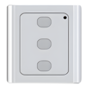 ACCESSPRO ACCESSWS01 – Control Remoto Inalámbrico RF de Pared / 433 MHz / 3V / Alcance 30 m (100 ft) / Código Rodante