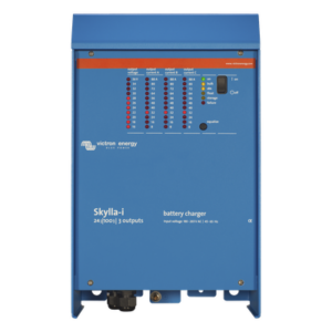 VICTRON ENERGY CSI24/100(3) – Cargador de Baterías Marino / 24 V / 100 A / 3 Salidas / 500-1000 Ah / IP Resistente a Salitre