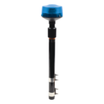 EPCOM INDUSTRIAL SIGNALING XMWL100B – Luz Telescópica LED / 9 LEDs 3W / 25 Patrones de Destello / 10-30 VCC / 64-104 cm (25.2-40.9 in) / Azul