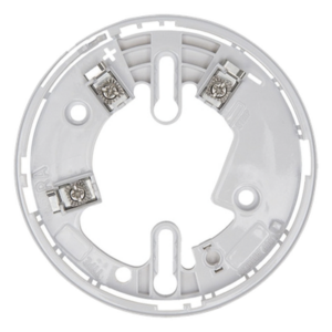 SYSTEM SENSOR B501-WHITE – Base de 4 Pulgadas / 4.0' (10.2 cm) diámetro / 0.74' (18.8 mm) altura / 15-32 VDC / Color Blanco / Compatible Notifier, Farenhyt, Silent Knight, Fire-Lite