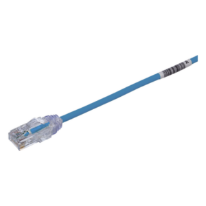 PANDUIT UTP28SP10MBU – Cable de Parcheo UTP Cat6 / 28 AWG Diámetro Reducido 3.8 mm / 10 m (32.81 ft) / Rendimiento 250 MHz / Doble Clasificación CM/LSZH / PoE hasta 90 W