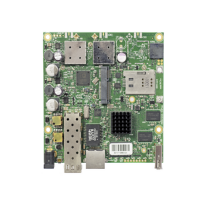 MIKROTIK RB922UAGS-5HPACD – Router Inalámbrico / Wi-Fi 5 802.11ac / 867 Mbps / 1 Puerto Gigabit / SFP / CPU 720 MHz / MiniPCIe 3G/4G / RouterOS L4