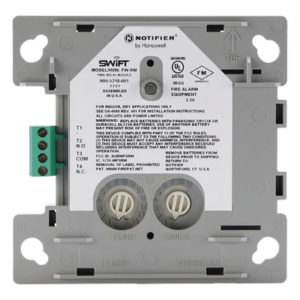 NOTIFIER FW-RM – Módulo relevador inalámbrico / Contactos Form-C (SPDT) aislados / Malla SWIFT 902-928 MHz / FlashScan / Batería litio 2 años