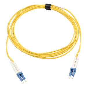 SIEMON FJ2-LCULCUL-03 – Jumper de Fibra Óptica Monomodo / LC/UPC Duplex / OFNR Riser / 3 Metros (9.84 Pies) / 10 Gigabit / XGLO