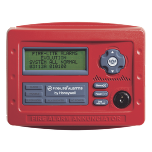 FIRE-LITE ANN-80 – Anunciador Remoto LCD / 80 Caracteres Retroiluminados / Interfaz ANN-Bus 2 Hilos / Hasta 8 Unidades por Panel / Alcance 1,800 m (5,905.5 ft) / Certificado UL 864