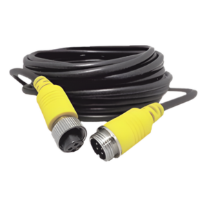 EPCOM XMREXT15MV3 – Cable Extensor para Videovigilancia Móvil / 15 m (49.2 ft) / Conector Aviación / Video Audio y Voltaje / 5.5 mm Diámetro / Uso Interno