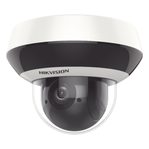HIKVISION DS-2DE2A404IW-DE3(C0)(S6)(C) – Mini Domo PTZ IP 4 Megapixel / 4X Zoom / H.265+ / 20 mts IR EXIR / WDR / PoE / IK10 /Exterior IP66 / DarkFighter / Micrófono Integrado / Micro SD