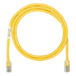 PANDUIT NK5EPC3YLY – Cable de Parcheo UTP / Cat 5e / 24 AWG / 0.91 m (3 ft) / T568A / CM / Amarillo