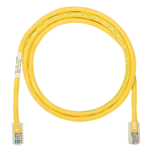 PANDUIT NK5EPC3YLY – Cable de Parcheo UTP / Cat 5e / 24 AWG / 0.91 m (3 ft) / T568A / CM / Amarillo
